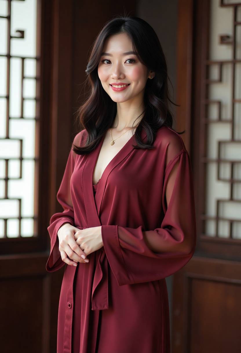 晚来听潮海报
