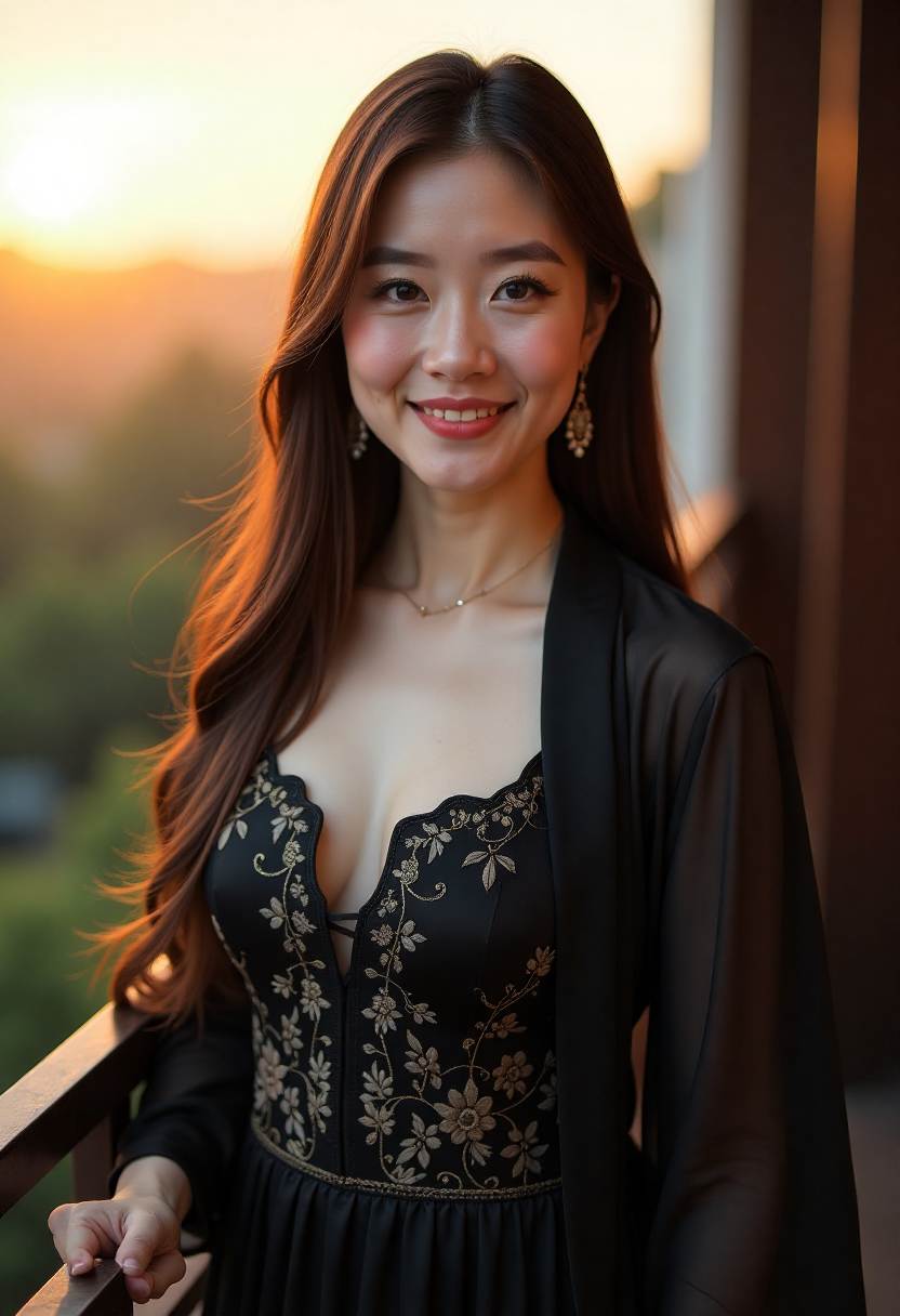 廊下听雨海报